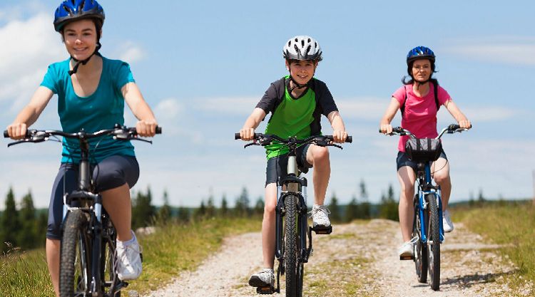 Family Bike Ride -iStock