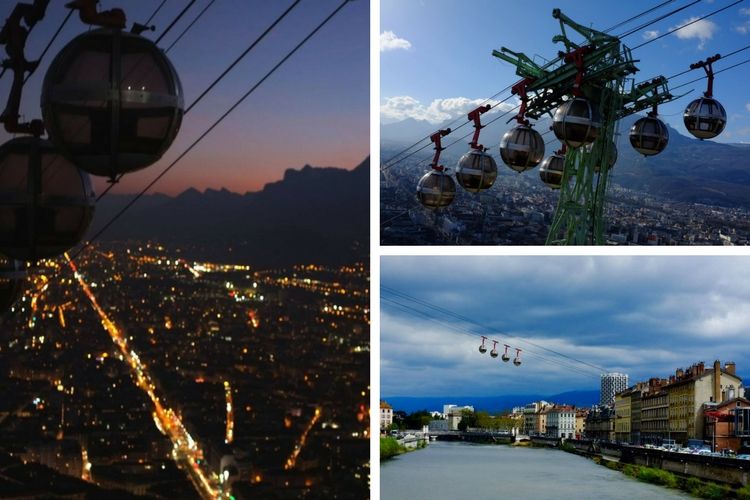 Take in the views from La Bastille de Grenoble et son Téléphérique - Jay Grenoble, France