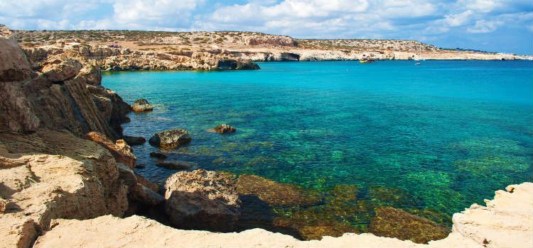 Blue Lagoon - best beaches in paphos
