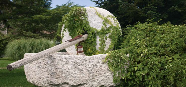 An ancient olive press