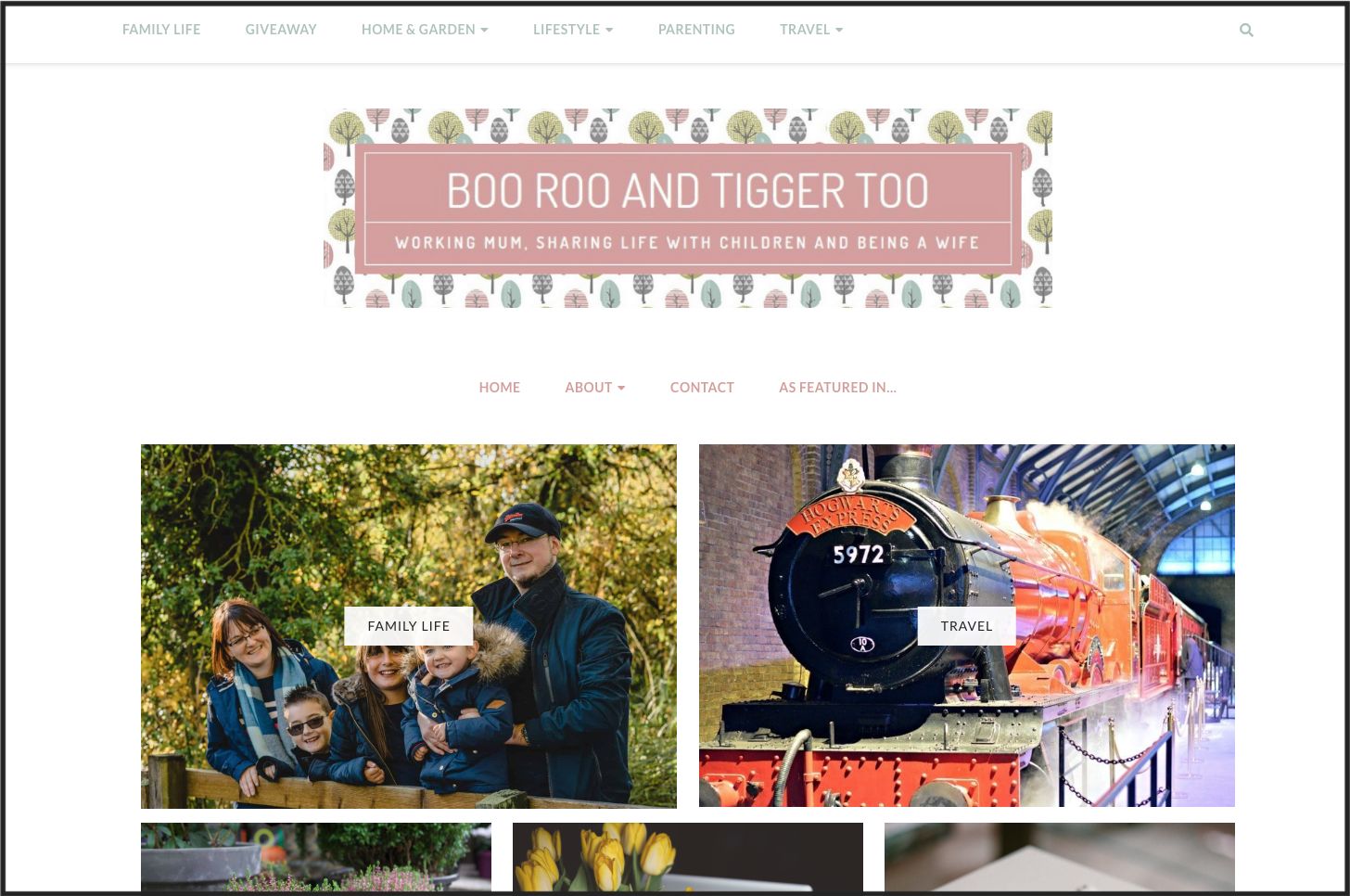 Boo Roo and Tigger Too - Top 10 Mummy blogs
