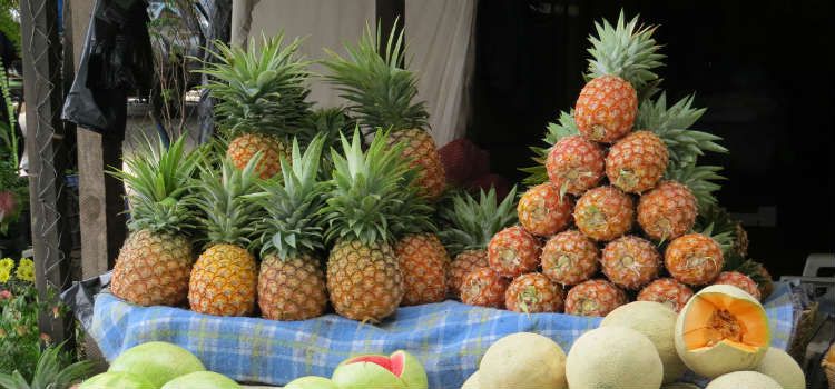Market Stall in Antigua