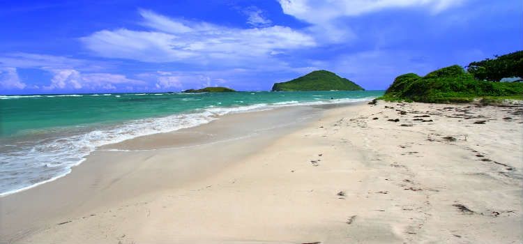 Anse de Sables beach St Lucia
