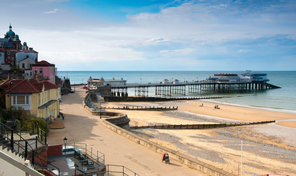 Cromer seaside town in Norfolk - South East Coastal Path