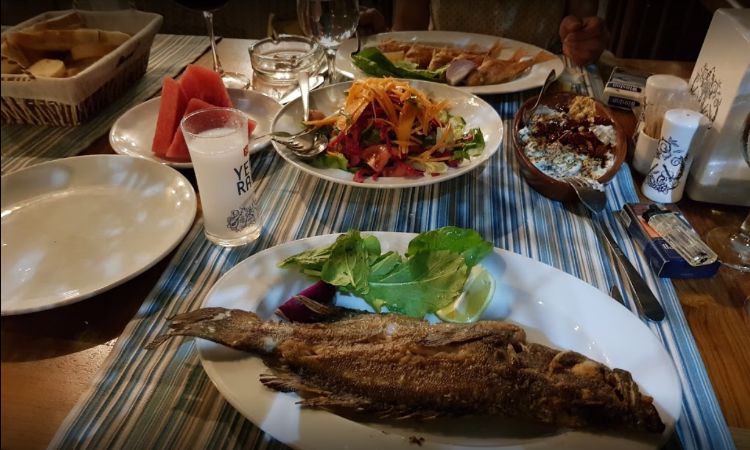 Traditional Turkish Food Olta Balik Restaurant