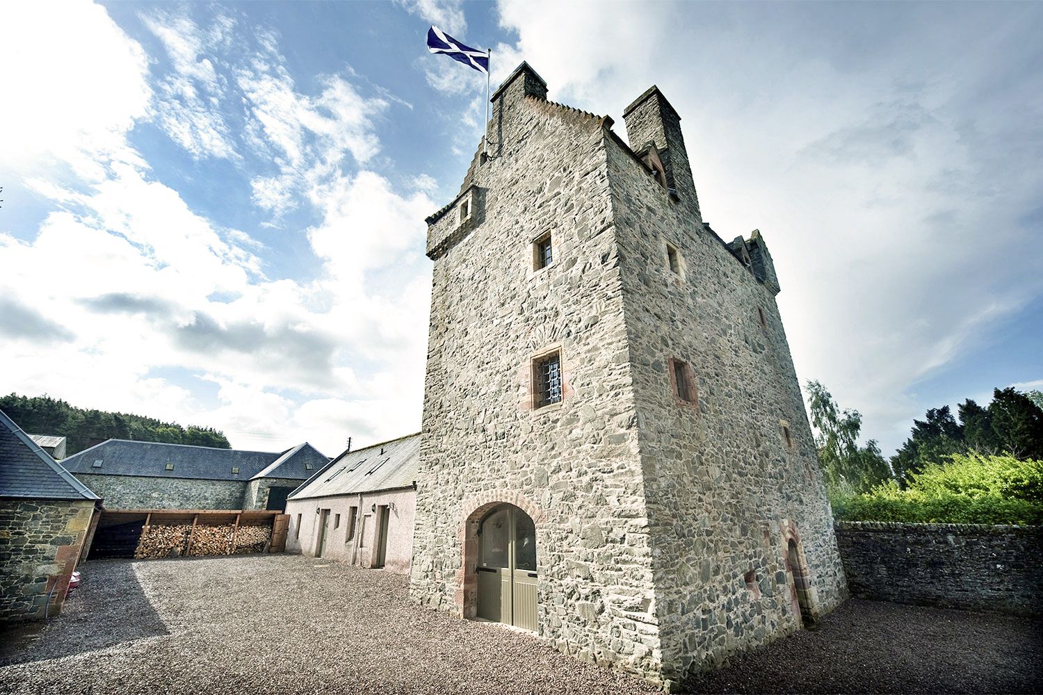 Aikwood Tower Scotland - unusual places to stay in the UK