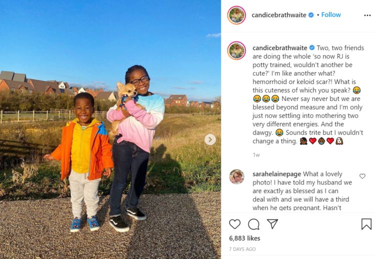 Candice Brathwaite Instagram