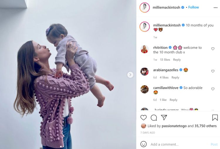 Millie Mackintosh Instagram