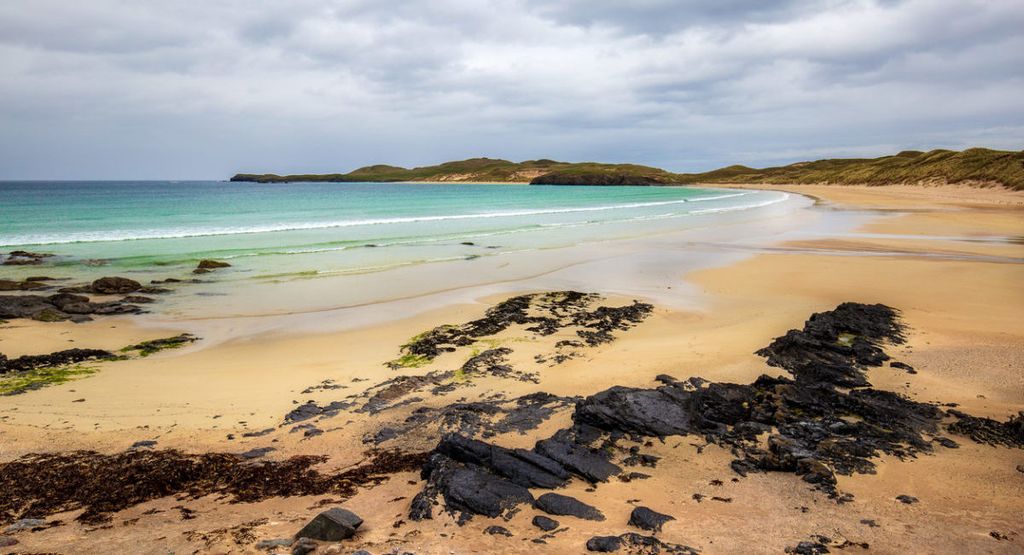 Best beaches in Scotland The beach of the peninsula Balnakeil
