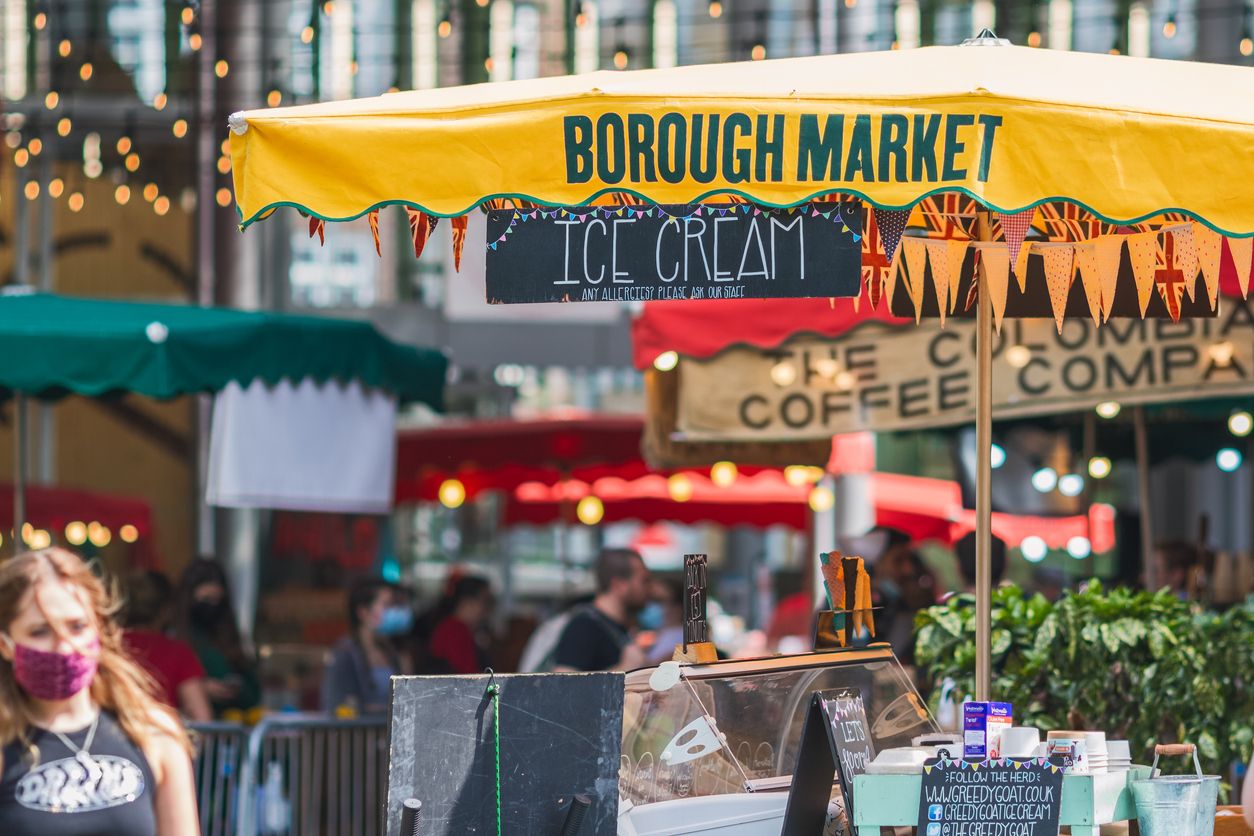 Borough Market in London