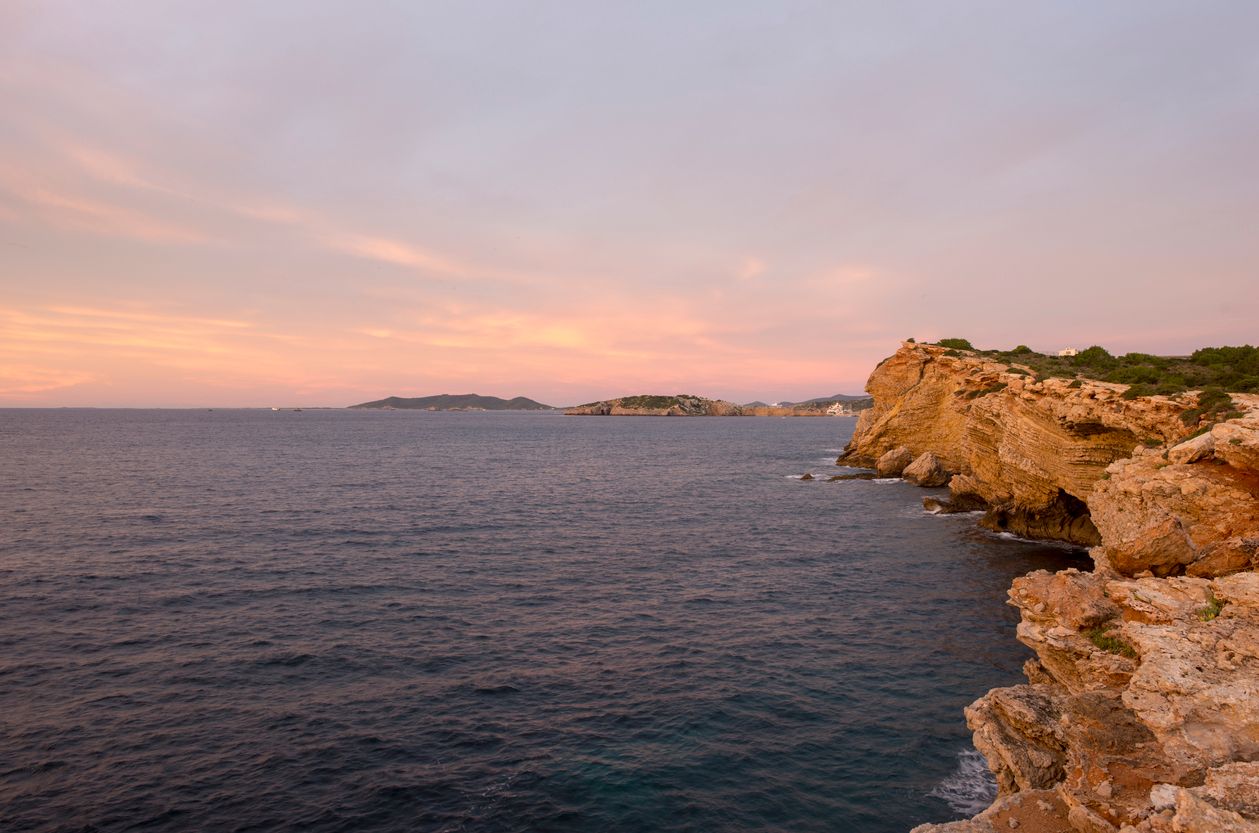 Sunrise in the Cap Martinet