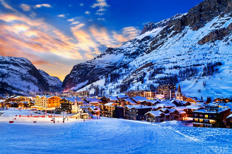 Val D'Isere Sunset