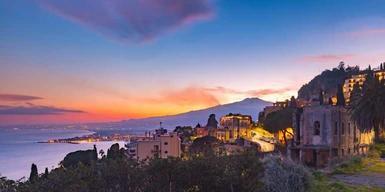 Eastern Sicily Sunset