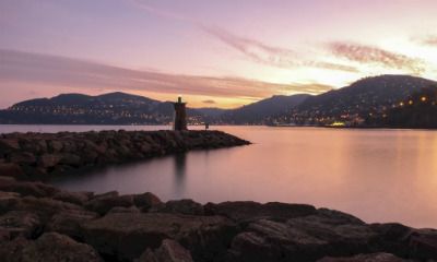 Sunset on the Esterel Coast