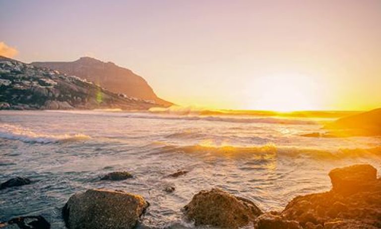 Llandudno Beach at sunset