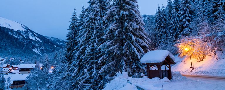 Morning light in Chatel
