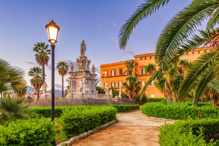 Public gardens, Palermo