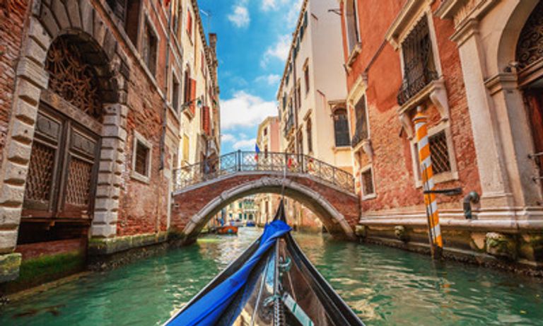 Gondola in Venice Canals