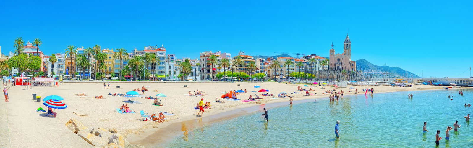 Beach in Sitges