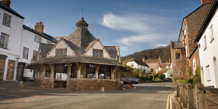Yarn Market Dunster in Somerset