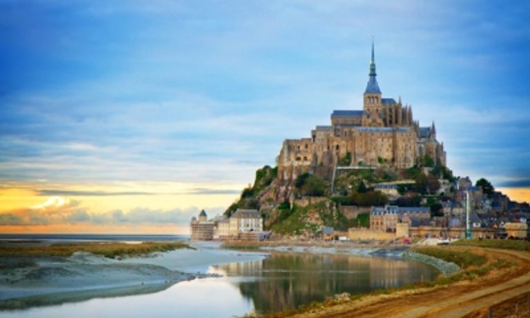Mont St Michel beach