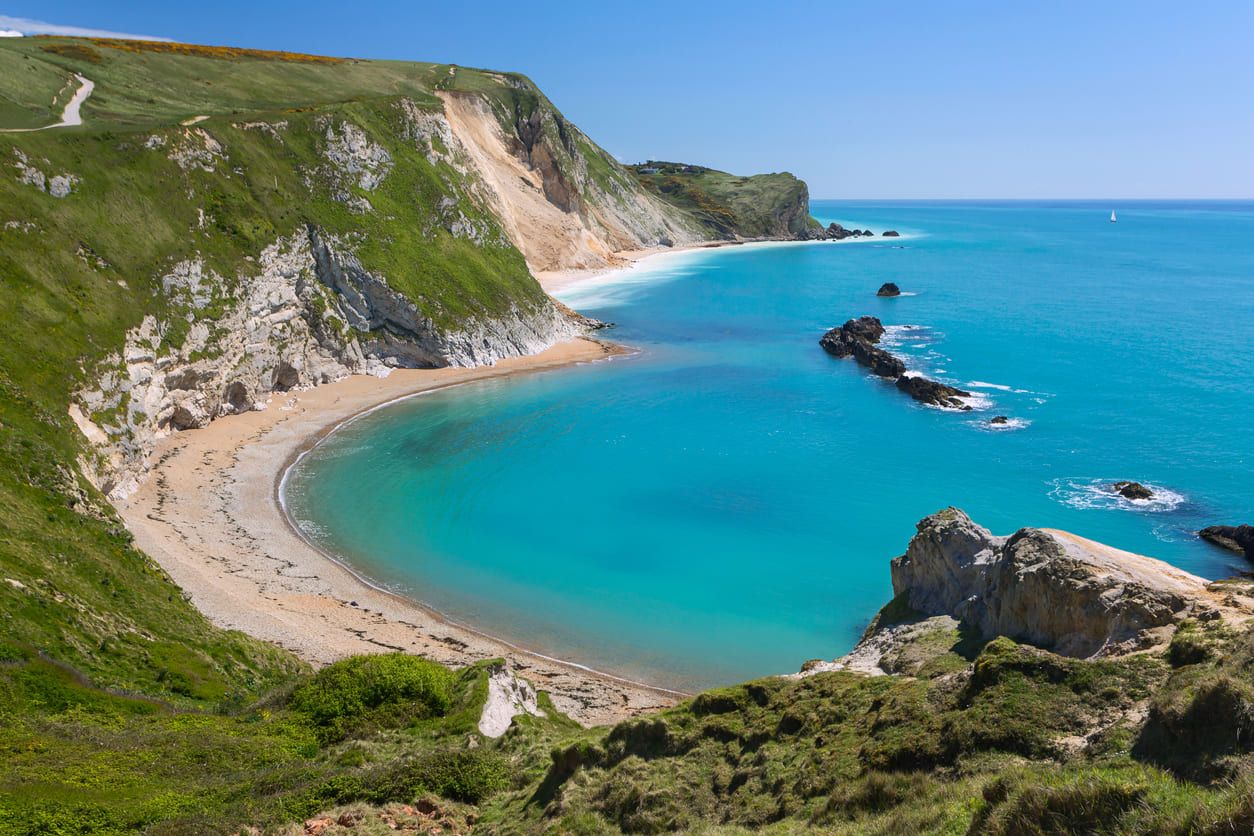 Man O' War Bay on Dorset's Jurassic Coast