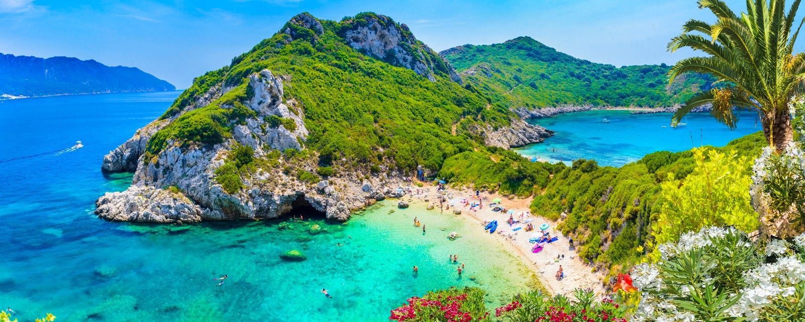 Bay in Corfu