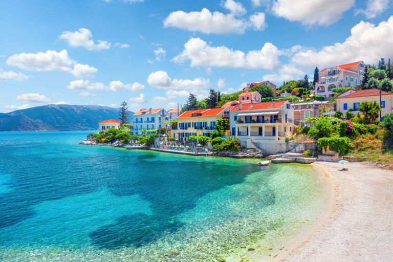 Fiskardo Village, Kefalonia Island, Greece