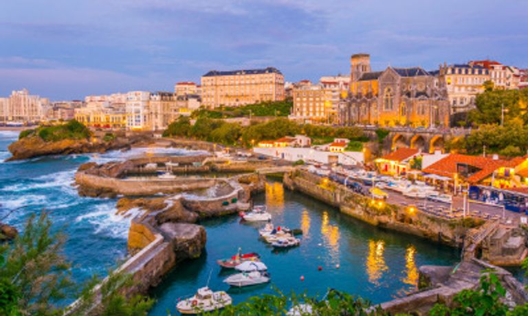 Portside in Biarritz