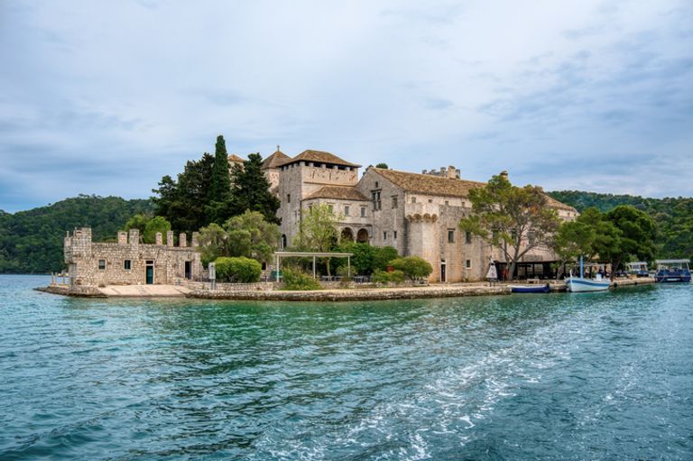 St. Mary Benedictine Monastery On The Mljet Island, Croatia