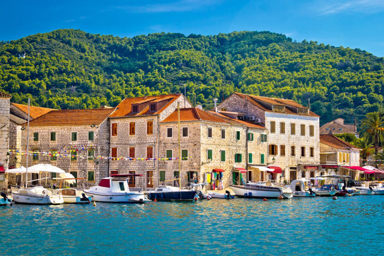 Stari Grad Waterfront View, Island Of Hvar