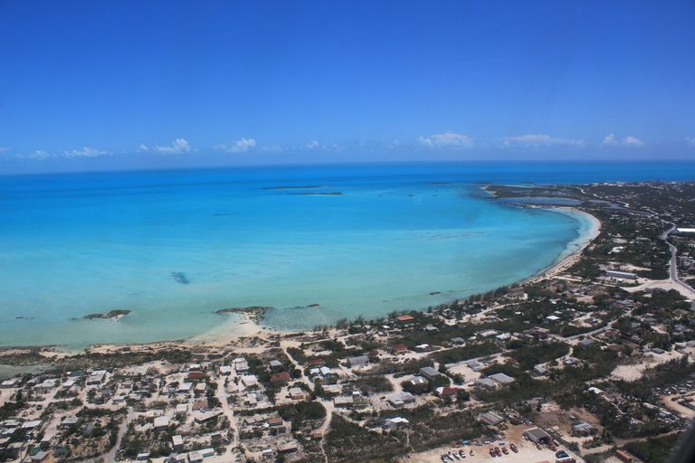 Aerial View Of Providenciales, Turks & Caicos