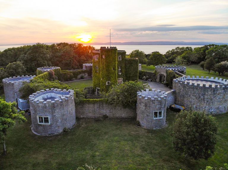 Castle in Somerset UK