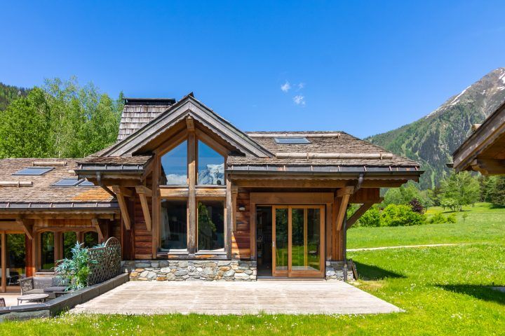 Chalet Chanson in Chamonix, in Summer