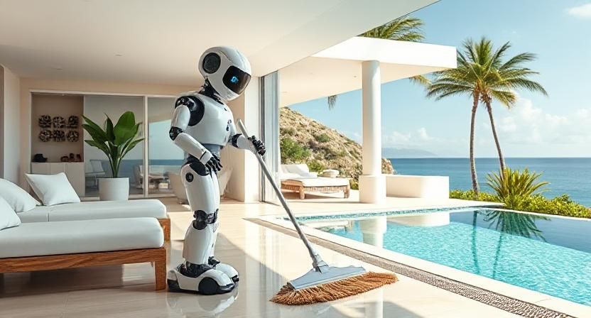 Olibot cleaning - luxury villa stays