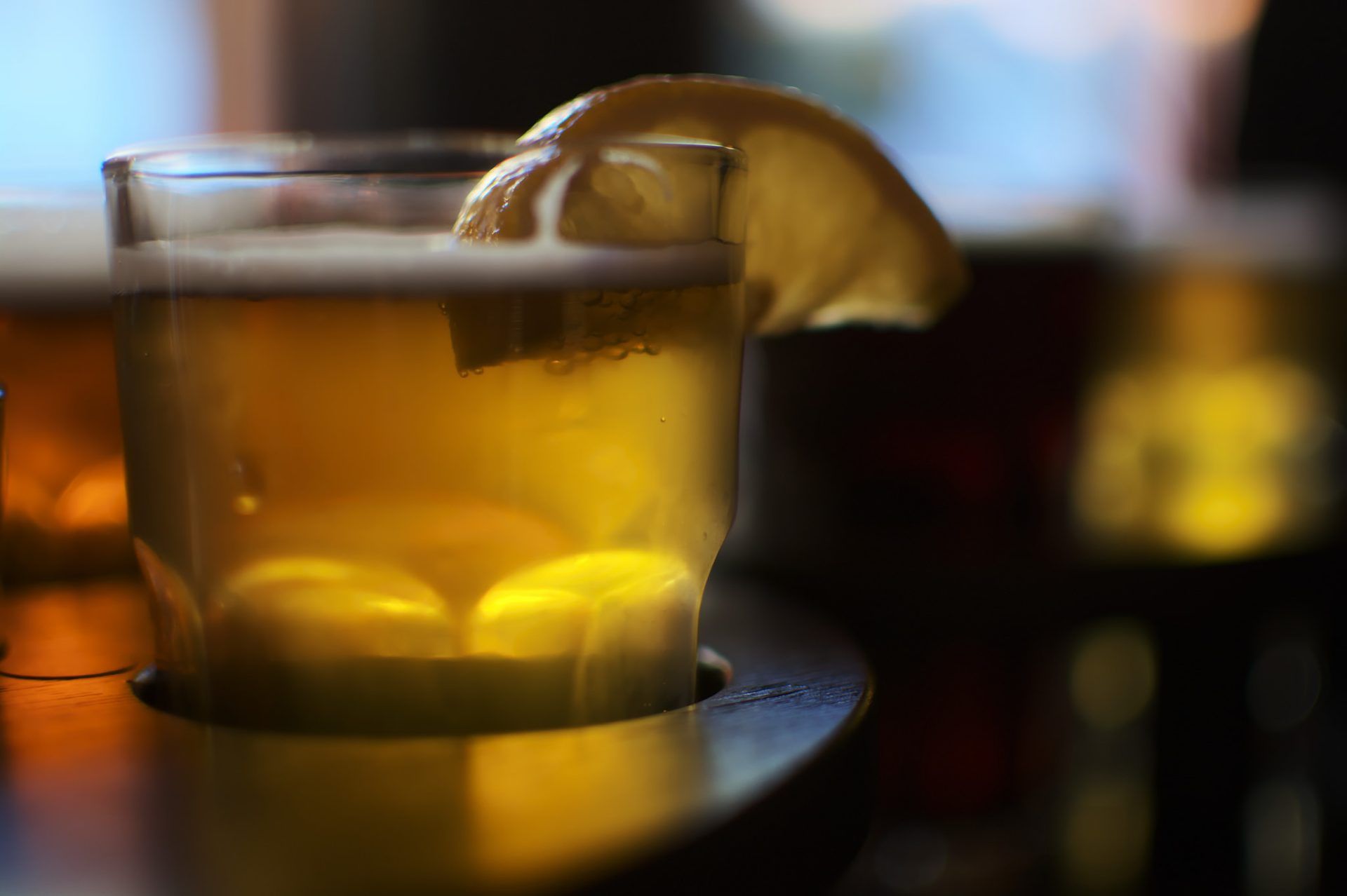 Lemon beer..