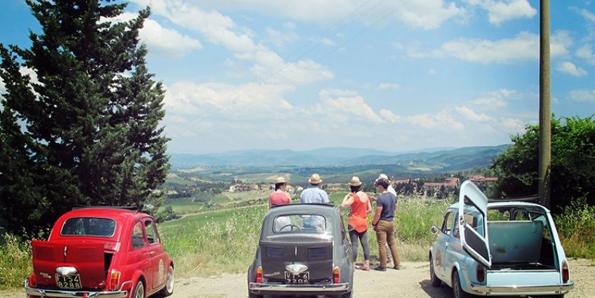 Vintage Fiat 500 Tour