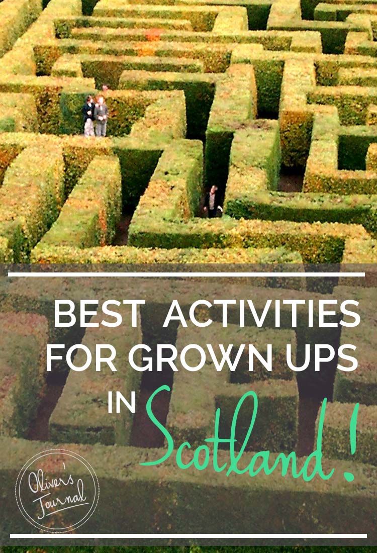Best activities in Scotland for grown ups