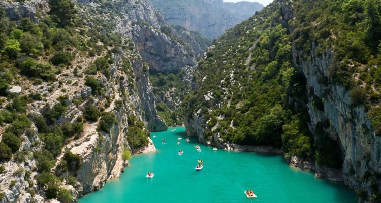 Verdon Gorge in Provence, France