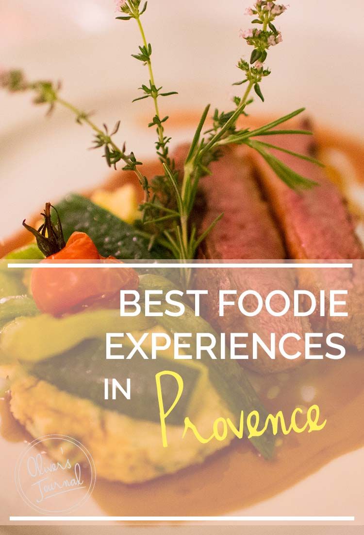 Best foodie experiences in Provence