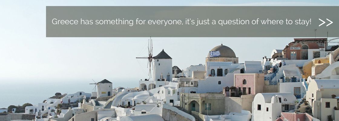 Where to stay in Greece