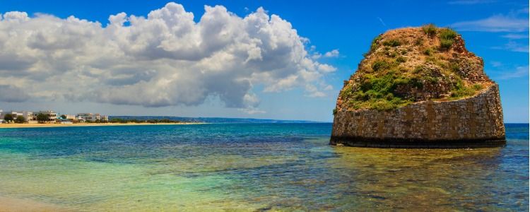Beaches in Southern Italy