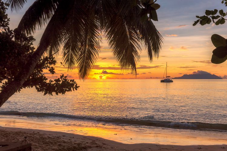 Sunsets on the beach
