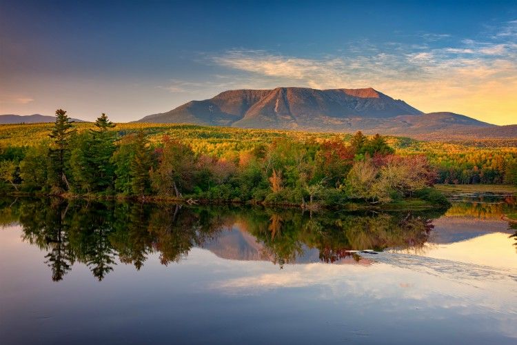 Katahdin at Sunset