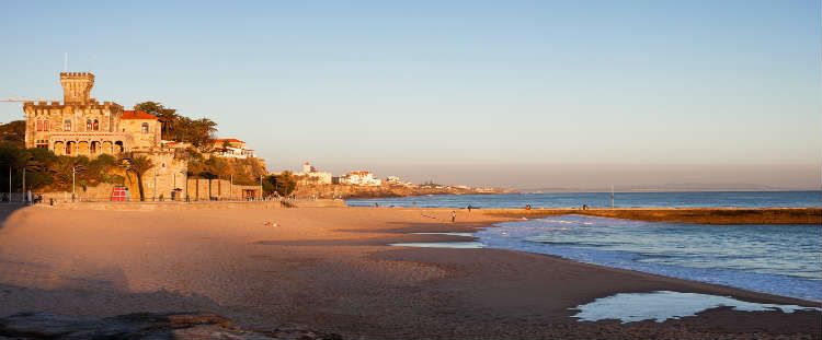 Praia do Tamariz in Estoril lisbon Coast