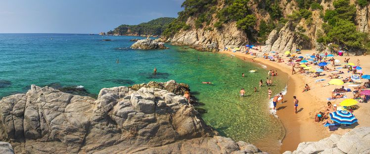 Best Beaches in Costa Brava Playa Cala Sa Boadella, Lloret de Mar