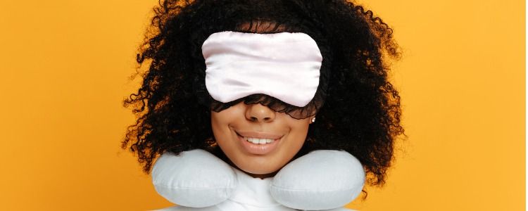 Sleep Mask and Pillow for plane Packing List
