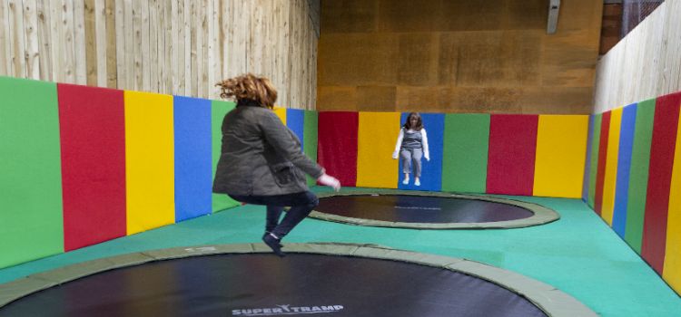 CHICKS Daleside retreat trampolining