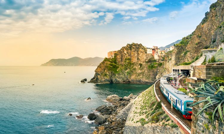 train travel - tackle climate change for earth day