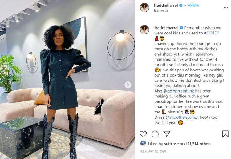 Freddie Harrel Instagram